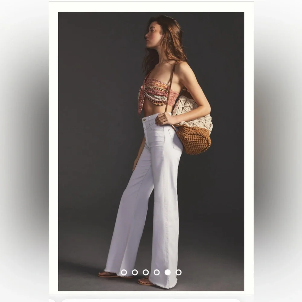 Joe's Jeans Goldie High-Rise Puddle Palazzo Jeans